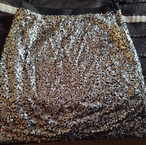 Loft sequin skirt